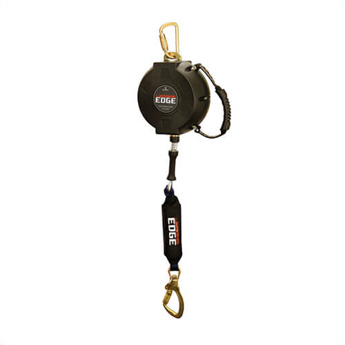 FallTech® 727650LE Contractor Leading Edge Self-Retracting Device, 310 lb Load, 50 ft L, ANSI Z359.14-2014, OSHA CFR 1926.502
