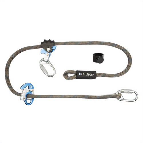 FallTech® 8180R Apex™ Pro Adjustable Wood Pole Fall Restrict Device, Rope only