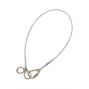 FALLTECH 6' CABLE CARABINER SLING ANCHOR, (84202DC) (10/each)