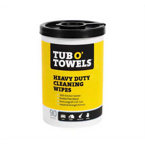 Fedpro™ TW90 Tub O' Towels® Hand Cleaning Pre-Moistened Tub of 90 Towels