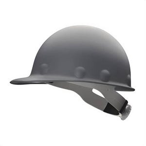 Fibre-Metal® By Honeywell P2HNRW09A000 Roughneck® P2 Cap Style Hard Hat, Gray, Ratchet Suspension, Class G