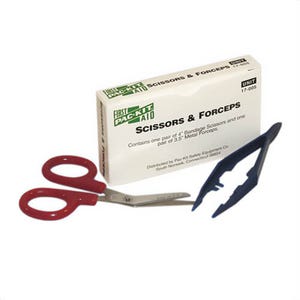 First Aid Only® 17-005 Scissor and Forceps Pack