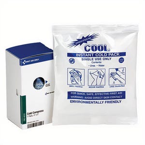 First Aid Only® FAE-6012 SmartCompliance® Instant Cold Pack Refill, 5 in L x 4 in W