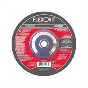 FlexOvit® HP™ A3236 Fast Grind Depressed Center Wheel, 6 in dia x 1/4 in Thick, 7/8 in Center Hole, A30S Grit