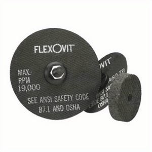 FlexOvit® High Performance™ F0140 Fast Cut Cut-Off Wheel, 2 in dia x 1/8 in Thick, 3/8 in Center Hole, 36 Grit