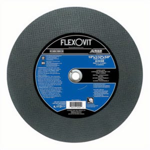 FlexOvit® F6861 High Performance™ Multi-Purpose Cut-Off Wheel, 16 in dia x 5/32 in thick, 1 in Center Hole, 30 Grit
