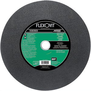 FlexOvit® L5727 USA Inc. High-Speed Cutoff Wheel, 14 in dia, 1/8 in Thickness, High Speed Saw
