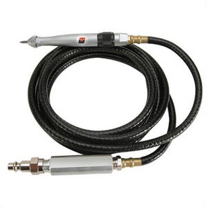 UTâ„¢ UT8617 Scribe/Engraving Chisel, 0.3 CFM Air Flow, 90 psi, 3/16 in Mini Hose, 13500 spm
