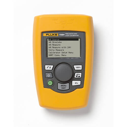 Fluke® FLUKE-709 Precision Loops Calibrator, 128 x 64 Pixels/LCD Graphic with Backlight/0.34 High Digits, 6 x 3.6 x 1.3 in