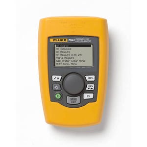 Fluke® FLUKE-709 Precision Loops Calibrator, 128 x 64 Pixels/LCD Graphic with Backlight/0.34 High Digits, 6 x 3.6 x 1.3 in