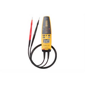 Fluke® T+PRO Electrical Tester, 3-Phase Handheld, (2) AAA Battery,