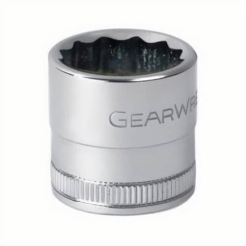 Gearwrench® 80636D Standard Length Socket, 1/2 in Square Drive, 24 mm, 6 Points