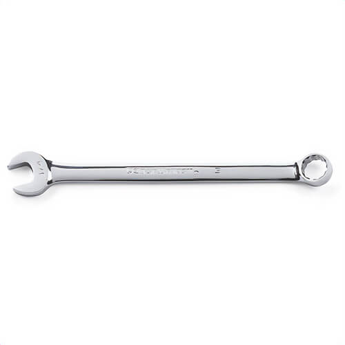 GearWrench® 81815 Combination Wrench, Long Pattern, Imperial, Non-Ratcheting Wrench Type, 1-3/16 in Wrench Opening, 12 Points