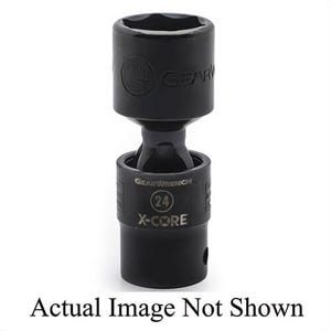 GearWrench® 84724 X-Core™ Impact Rated, Metric, 1/2 in Hex Drive, Standard Socket, 14 mm Socket, 0.787 in Opening Depth