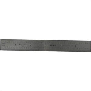 General® 308 Economy Precision Flexible Steel Ruler with Decimal Equivalents Table, 3/4 in W x 6 in L