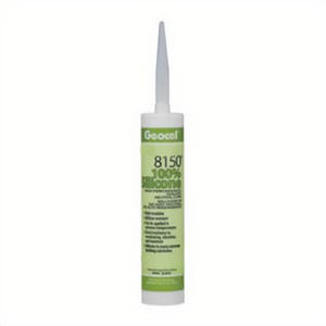 Sherwin-Williams® GC68126 Geocel® 8150® High Performance Neutral Cure Sealant, 10.3 oz Cartridge, White, Silicone Base
