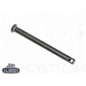 G.L.Huyettâ„¢ CLPS-0500-1500 Imperial Standard Clevis Pin, 1/2 in dia, 1-17/64 in L Usable, SS, Plain, 1-1/2 in L Shank