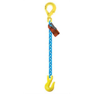 GrabiQ® Single Leg, 5/8 in, Adjustable Chain Sling, GBK1-GG, 5 ft Length, 22600 lb WLL