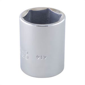 Gray Tools 414 Socket, 1/2 in Hex Drive, 7/8 in Standard Socket, 6 Points