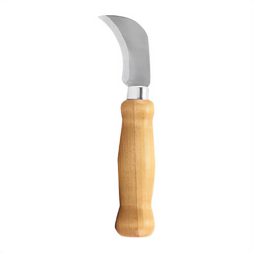 GreatNeck® LK25C Linoleum Knife, High Carbon Steel Blade, 10.2 in OAL, Ergonomic Grip Handle