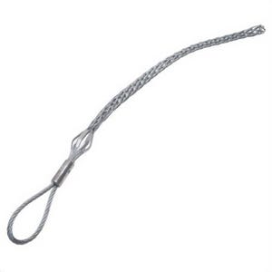 Greenlee® 30566 Cable Pulling Grip, Short T-Basket Type, 1.5 to 1.99 in, 24 in Constant/Double Weave Mesh, 11 in Eye L, 3,280 lb