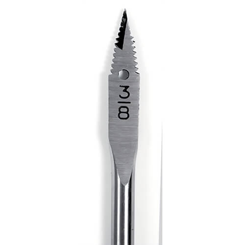 Greenlee® 34A-3/8 Self-Feeding Spade Bit, 3/8 in, 6-1/4 in OAL, Steel