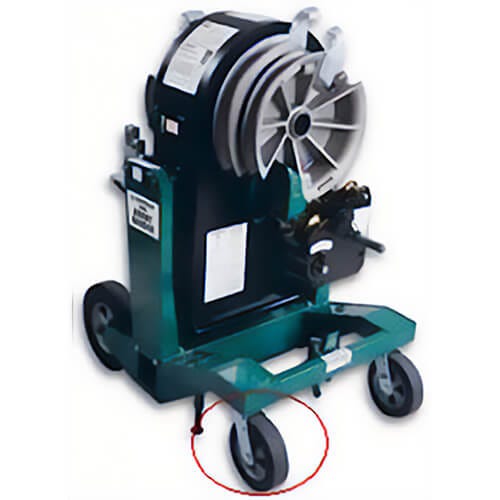 Greenlee® 54276 Swivel Caster, for Use with 855 Smart Bender™, 8 in