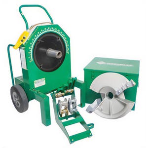 Greenlee® 555ESC Classic Electric Conduit Bender 555C with Single EMT Shoes, 1/2 to 2 in IMC/EMT/PVC Coated Rigid Cap, Tool Only