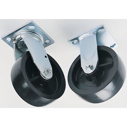 Greenlee® 603 Caster Set, 2,000 lb, 6 in dia Wheel, Polyolefin Wheel