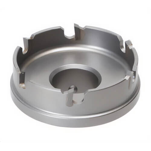 Greenlee® 645-2-1/8 Hole Cutter, Quick Change, Series 645, 2-1/8 in dia, 8 ga Cutting Depth, 3/8 in Chuck, 3/8 in Shank