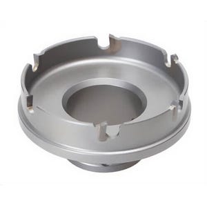 Greenlee® 645-2-5/8 Hole Cutter, Quick Change, Series 645, 2-5/8 in dia, 8 ga Cutting Depth, Carbide Tip Cutting Edge, 3/8 in Chuck