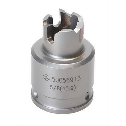 Greenlee® 645-5/8 Quick Change Hole Cutter, 5/8 in dia, 8 ga D Cutting