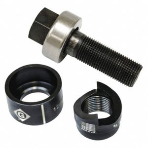 Greenlee® 7211EBB-47.0 Slug-Buster® Knockout Punch Unit, 1.85 in dia, Battery Hydraulic/Ratchet/Manual Driver Operating10 ga Mild Steel