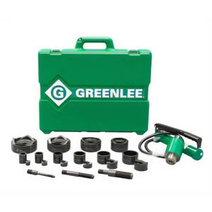 Greenlee® 7610SB Slug-Buster® Punch Set, Hydraulic, 11 ton Hydraulic Force, Stainless Steel