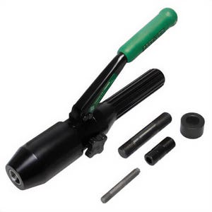Greenlee® 7804-E Quick Draw® Driver Set, Hydraulic, Punch Capacity 10 ga Stainless Steel, 8 ton Maximum Operating Force