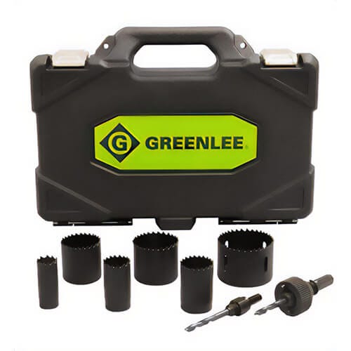 Greenlee® 830 Hole Saw Kit, 2-1/2 in dia