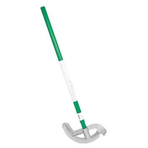 Greenlee® 841AH Site-Rite® Hand Bender Head with Handle, 5-1/8 in Bend Radius, 10°, 22-1/2°, 30°, 45°, 60° Bend, For Pipe dia 3/4 in EMT