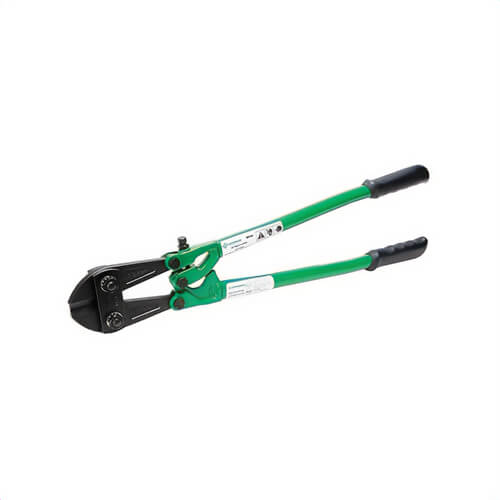Greenlee® BC30 Standard Bolt Cutter, 1/2 in at RB85 Hardness Cutting, 30 in OAL, Center Cut, Forged Steel Jaw