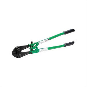Greenlee® BC30 Standard Bolt Cutter, 1/2 in at RB85 Hardness Cutting, 30 in OAL, Center Cut, Forged Steel Jaw