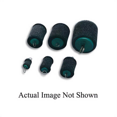 Greenlee® 616 Conduit Piston, IMC/Rigid Conduit, 3-1/2 in Conduit, Foam, Green