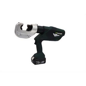Greenlee® EK1240LX11 Gator® Cordless Standard Bare Tool Die Crimper, 8 AWG to 750 kcmil Copper, 24,000 lb Crimping, 18 VDC