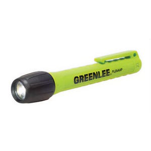 Greenlee® FL2AAAP Pen Flashlight, 0.1 W, LED Bulb, 7 Lumens, Normal Beam, 50000 hr Average Life, AAA Battery, 2 Batteries