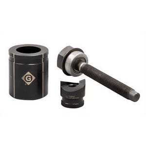 Greenlee® K2BB-1/2 Slug-Buster® Punch 1/2 in, Die and Draw Stud