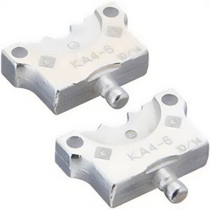 Greenlee® KA4AL Crimping Die Kit, for Use With Gator® EK410L 4 ton Battery Powered Crimping Tool, Aluminum