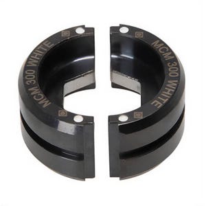 Greenlee® KC22-300 Crimping Die Set, Series 22 Series, for Use With 6 ton EK628L, ECCXL, and EK622L Tool, Copper, White