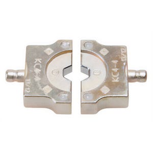 Greenlee® KC4-4 Crimping Die Set, for Use With 4 ton EK410L Tool, Service Entrance Connector, Copper, Gray