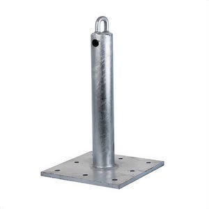 Guardian® 00656 CB-18 Anchor Point, 12 in L x 12 in W x 18 in D, Galvanized Steel