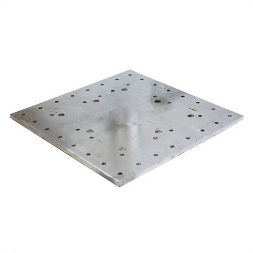 Guardian® 10685 CB Backer Plate 6 x 6, Galvanized