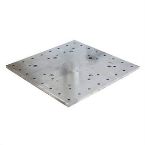 Guardian® 10685 CB Backer Plate 6 x 6, Galvanized