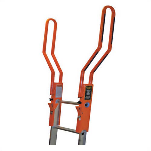 Guardian® 10800 SAFE-T™ Ladder Rail Extension, 1-3/4 in W x 3-3/4 in D Maximum Ladder Side Rails